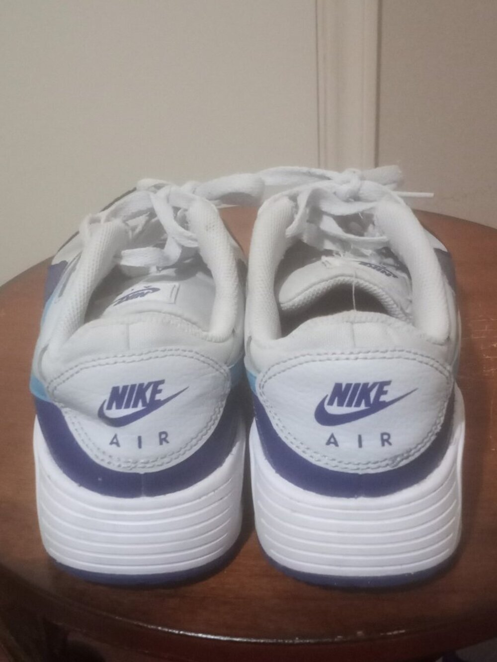 Nike Air Max Shoes Mens Size 7.5 White Blue CW4555-012 Running Sneakers Athletic - Picture 10 of 13